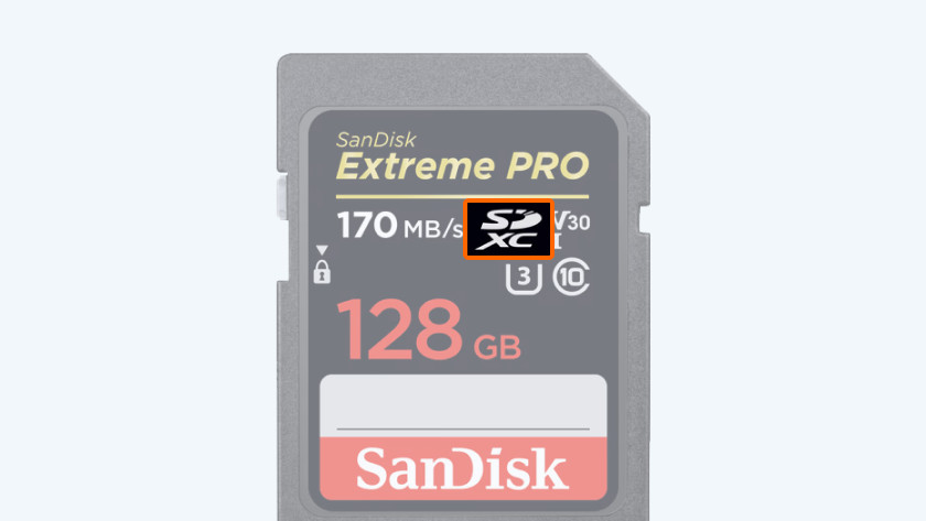 SDXC card