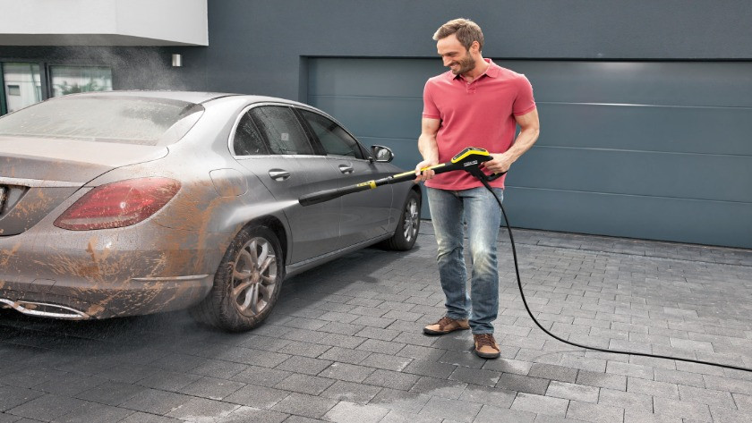 Hogedrukreiniger voor auto