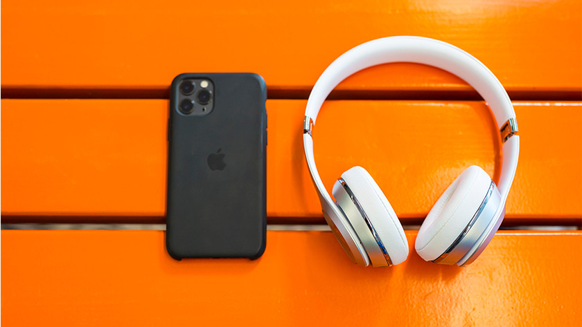Beats Solo3 next to iPhone