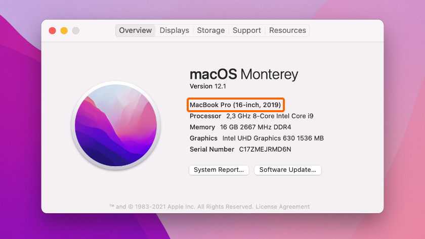 Which MacBook do I have? - Coolblue - anything for a smile