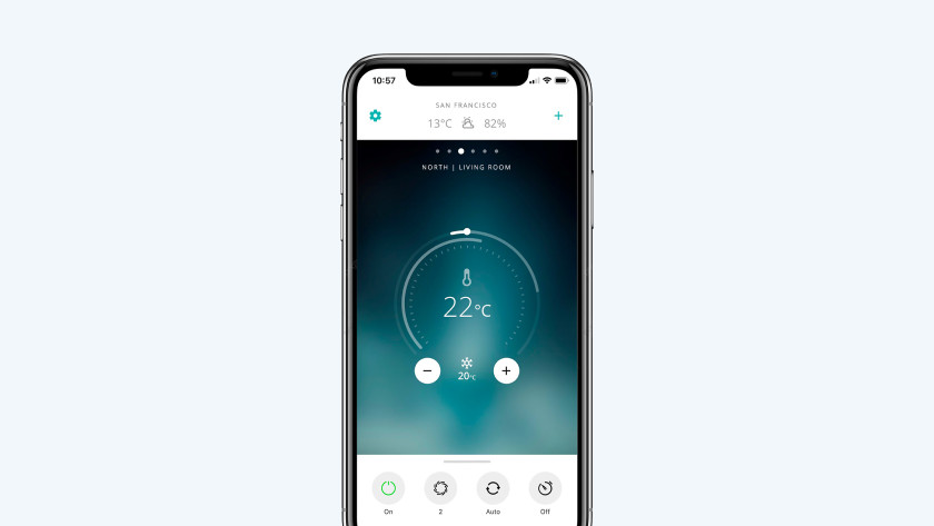 Bediening via app