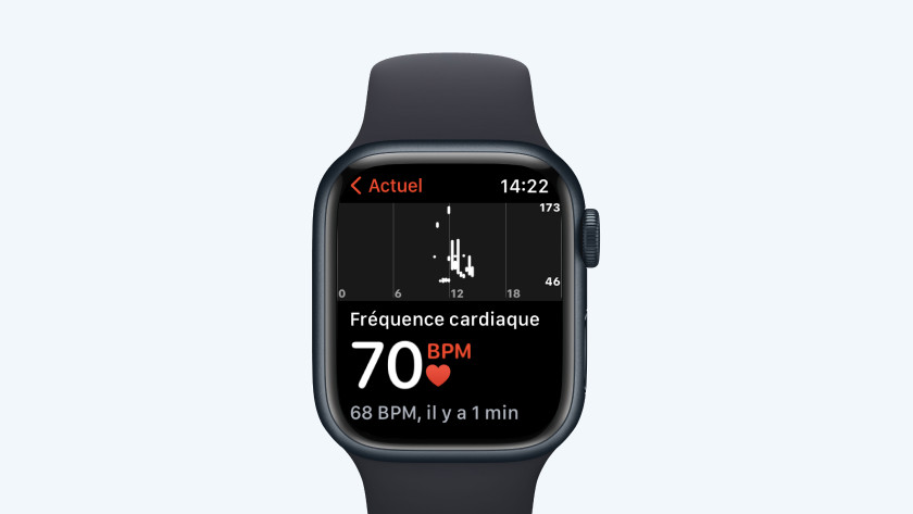 Apple watch 2024 battement coeur