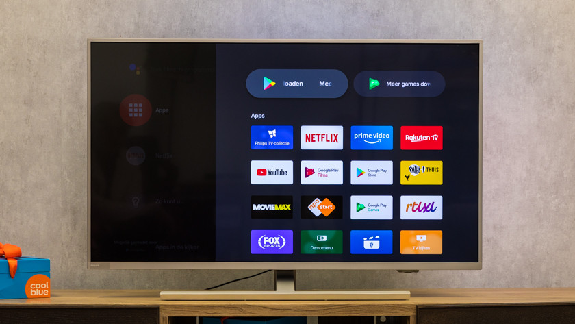 How to log into the Google Play Store to install apps on Philips Android TV?