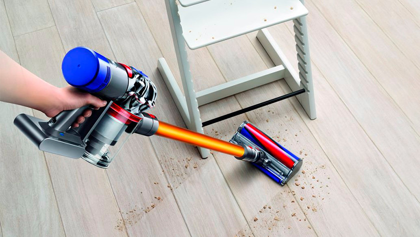 Compare Dyson and V8 stick vacuums - - anything for a smile