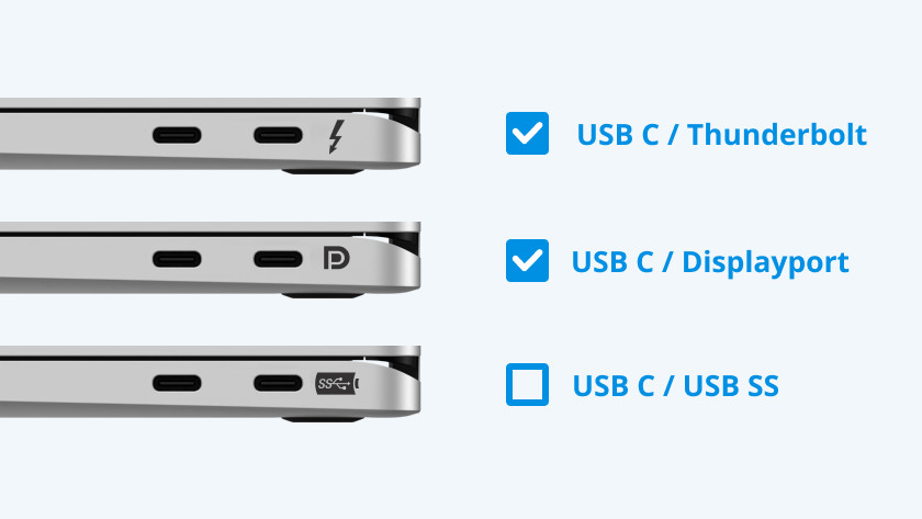 Comment vérifier le type de port USB-C présent sur mon ordinateur