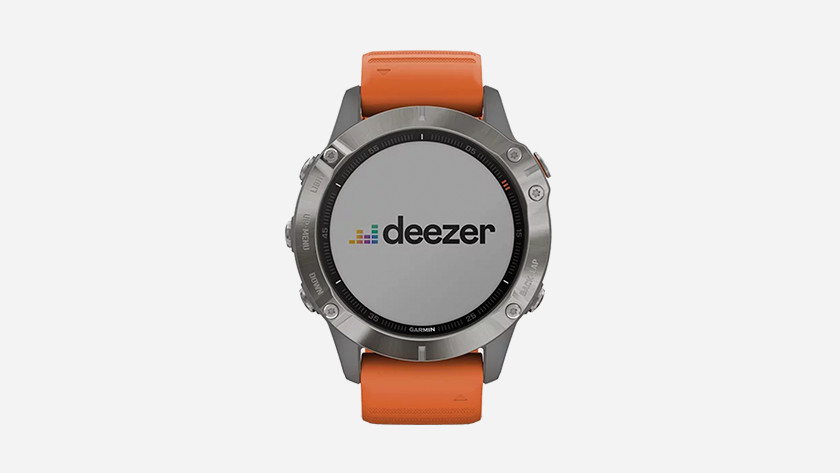 Garmin fenix cheap 5 deezer