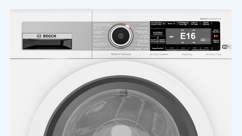 The top 8 errors of Bosch washing machines - anything for a smile
