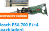 Bosch PSA 700 E (+4 lames de scie) (Image 2 de 3)