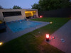 Philips Hue Calla White and Color Starter Pack Outdoor Pedestal Lamp (Image 4 of 9)