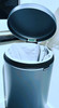 Brabantia NewIcon Pedal Trash Can 30L Platinum (Image 1 of 5)