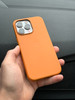 Apple iPhone 13 Pro Back Cover with MagSafe Leather Midnight (Image 5 of 7)