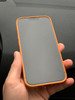 Apple iPhone 13 Pro Back Cover avec MagSafe Cuir Minuit (Image 6 de 7)