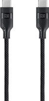 BlueBuilt Usb C naar Usb C Kabel 3m Nylon Zwart