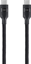 BlueBuilt Usb C Kabel 240W 2m Nylon Zwart