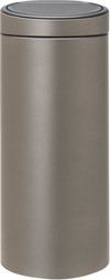 Brabantia Touch Bin 30 Liter Platinum