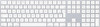 Apple Magic Keyboard met numeriek toetsenblok AZERTY