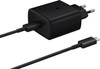 Samsung Super Fast Charging Oplader 45W + Usb C Kabel 1m Zwart