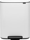 Brabantia Bo Pedal Bin 60 Liter White