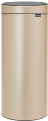 Brabantia Touch Bin 30 Liter Metallic Gold