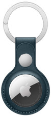 Apple AirTag Leather Key Ring Baltic Blue