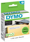 DYMO Étiquette Amovible 19 x 51 mm 500 Pièces