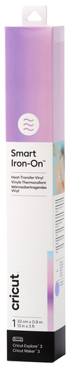 Cricut Smart Iron-on 33x91 Holographique Bleu transparent