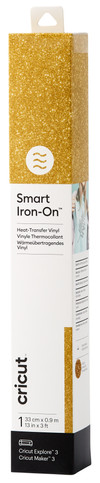 Cricut Smart Iron-on 33x91 Pailleté Or