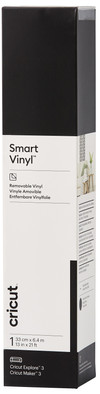 Cricut Smart Vinyle Amovible 33 x 640 Noir