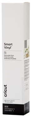 Cricut Smart Vinyl Amovible 33 x 640 Blanc