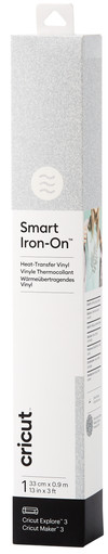 Cricut Smart Iron-on 33x91 Pailleté Argent