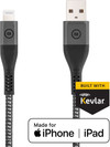 BlueBuilt USB-A to Lightning Cable 1.5m Kevlar Black