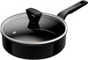 Tefal Renew Black Poêle Paysanne Céramique 24 cm + Couvercle