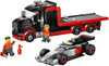LEGO City - Camion de F1 avec Voiture de Course de F1 Audi 60493