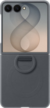 Samsung Galaxy Z Flip 8 Silicone Back Cover with Magnet Black