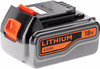 BLACK+DECKER Batterie 18 V 4,0 Ah Lithium-ion