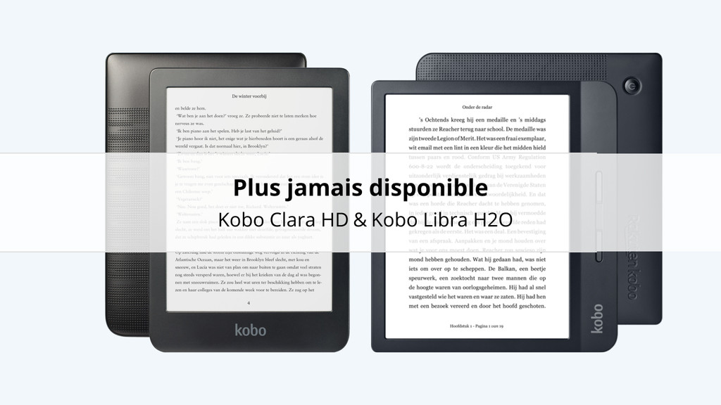 Liseuses: comparatif de 11 modèles d' et Kobo