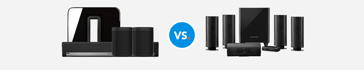 Compare the Sonos and Harman Kardon multi-room systems