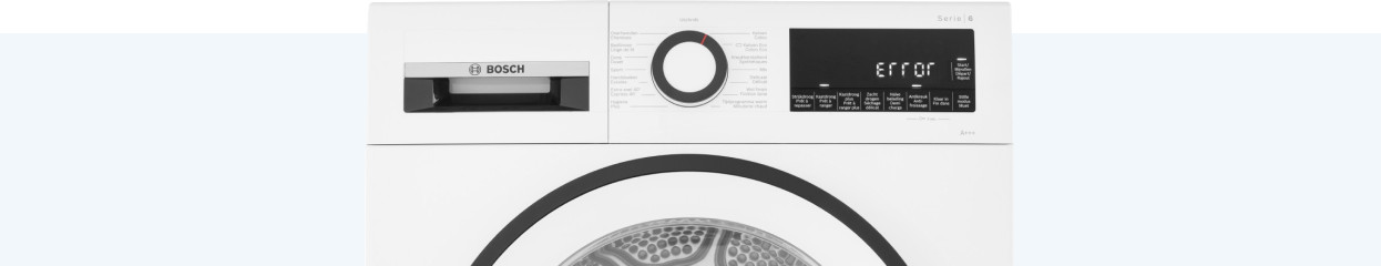 Hoe verhelp je zelf een Bosch droogkast storing?