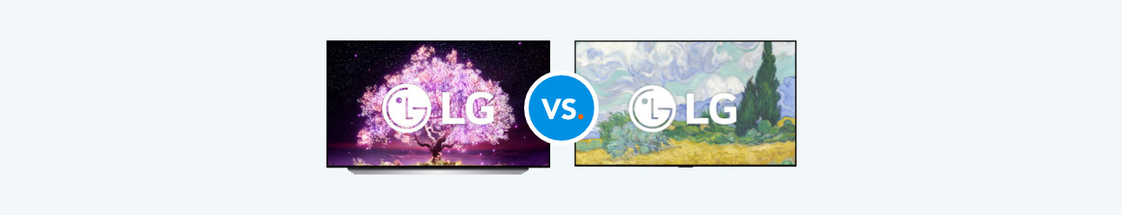 Comparez les TV OLED LG G1 et LG C1