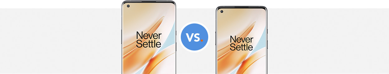 Comparez le OnePlus 8 Pro avec le  OnePlus 8