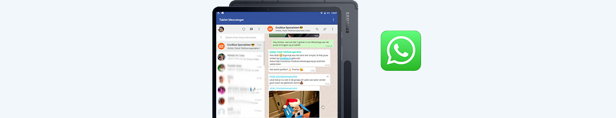 How do you install WhatsApp on your Android tablet?