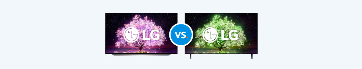 Comparez la TV OLED LG C1 avec la TV OLED LG A1