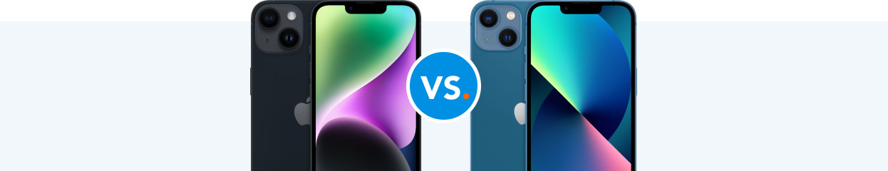 Vergelijk Apple iPhone 14 (Plus) met Apple iPhone 13 (mini)