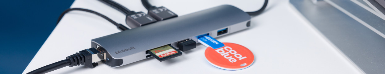 Hoe installeer je het BlueBuilt 9-in-1 Dual HDMI Docking Station met USB-C?