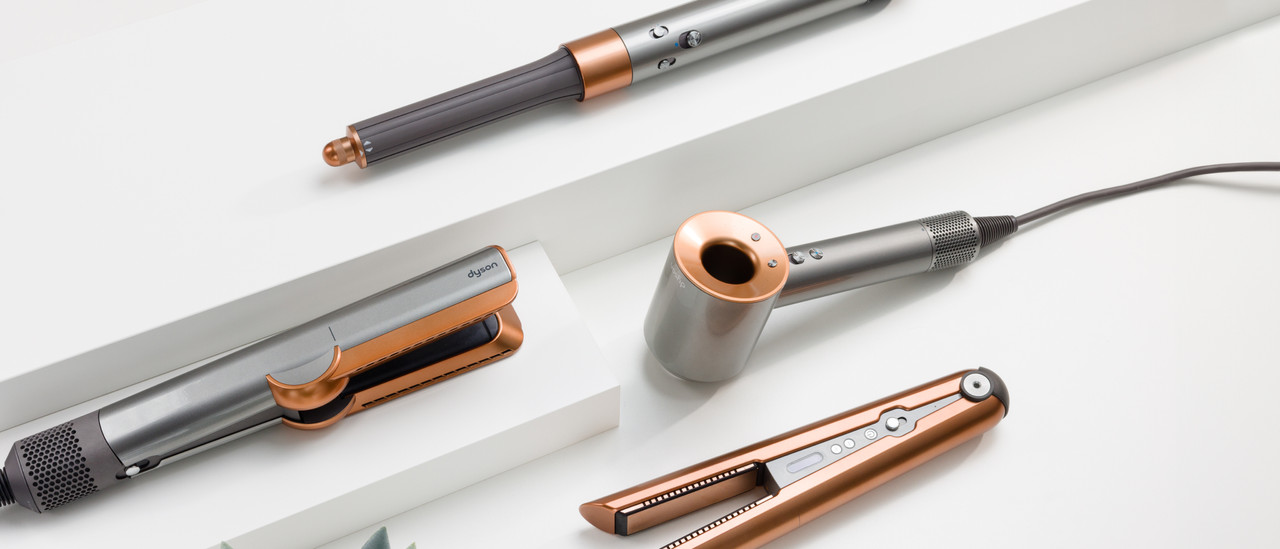De Dyson haarstyling producten