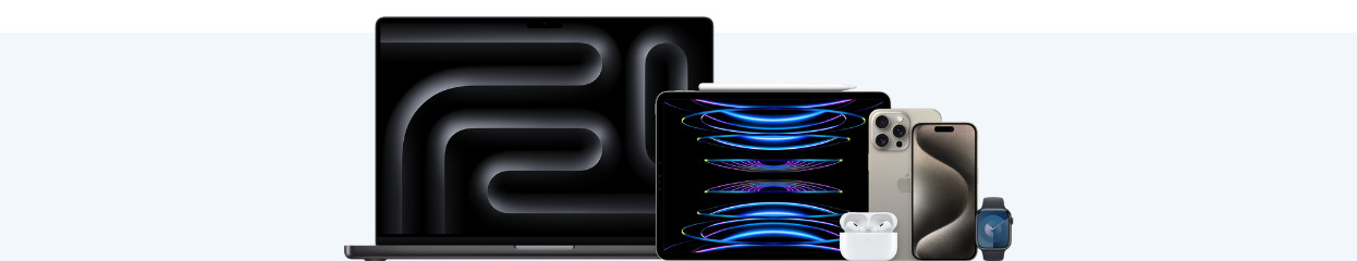 How do you secure your Apple devices?