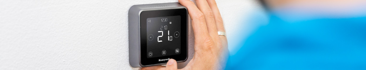 How do you install a Honeywell Lyric thermostat?