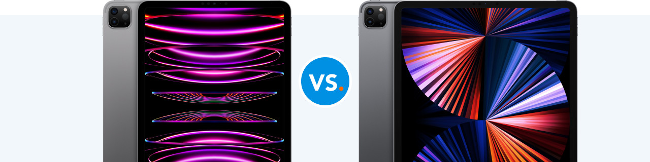 Comparez l'Apple iPad Pro (2022) avec l'Apple iPad Pro (2021)