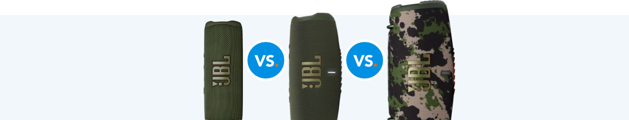 JBL Flip 6 vs JBL Charge 5 vs JBL Xtreme 3