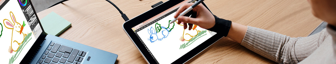 Wacom drawing tablet